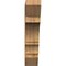 Ekena Millwork Balboa Slat Rough Sawn Bracket, Western Red Cedar, 6"W x 28"D x 28"H BKT06X28X28BOA06RWR - alternate 3